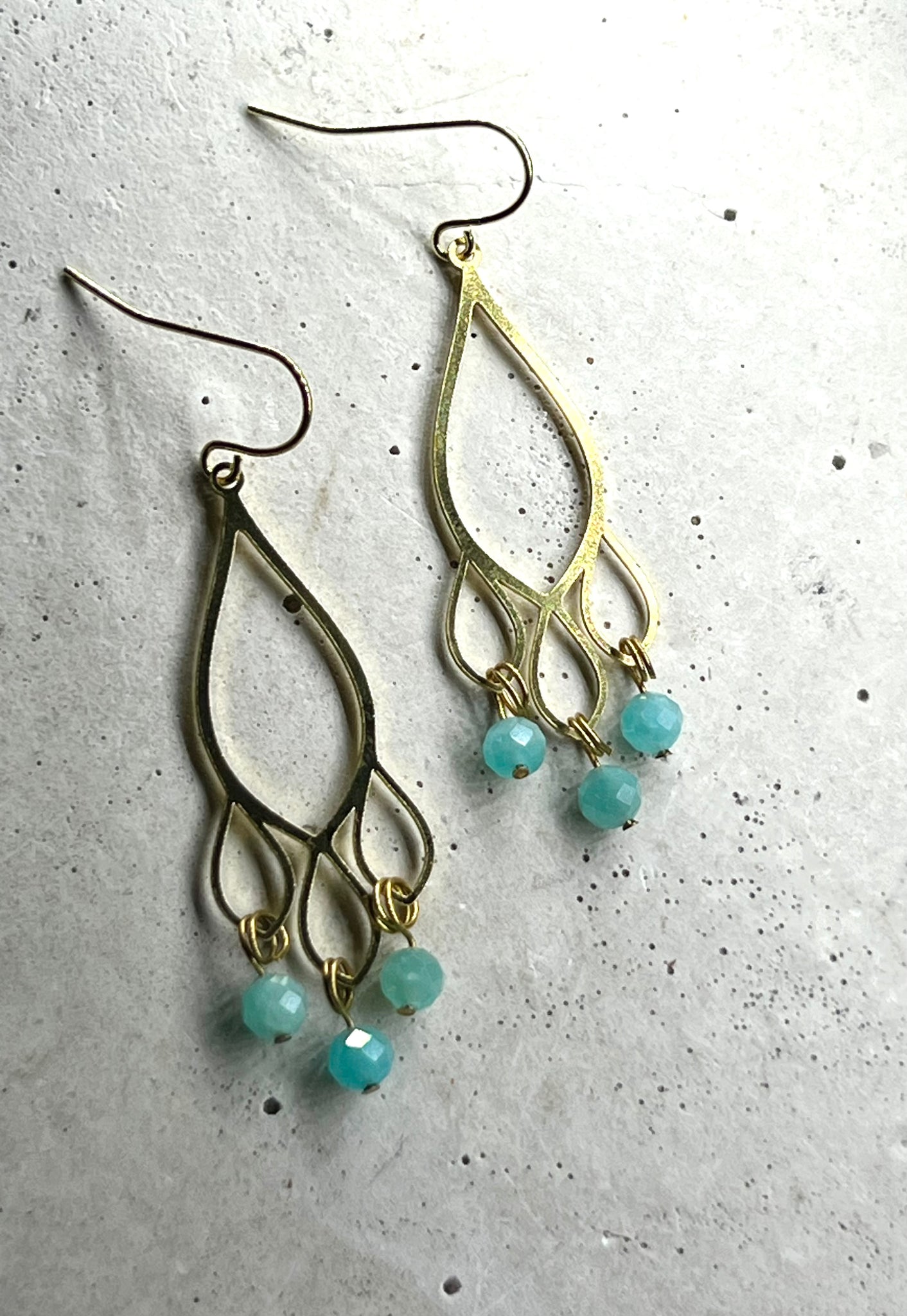 Freya Amazonite Earrings