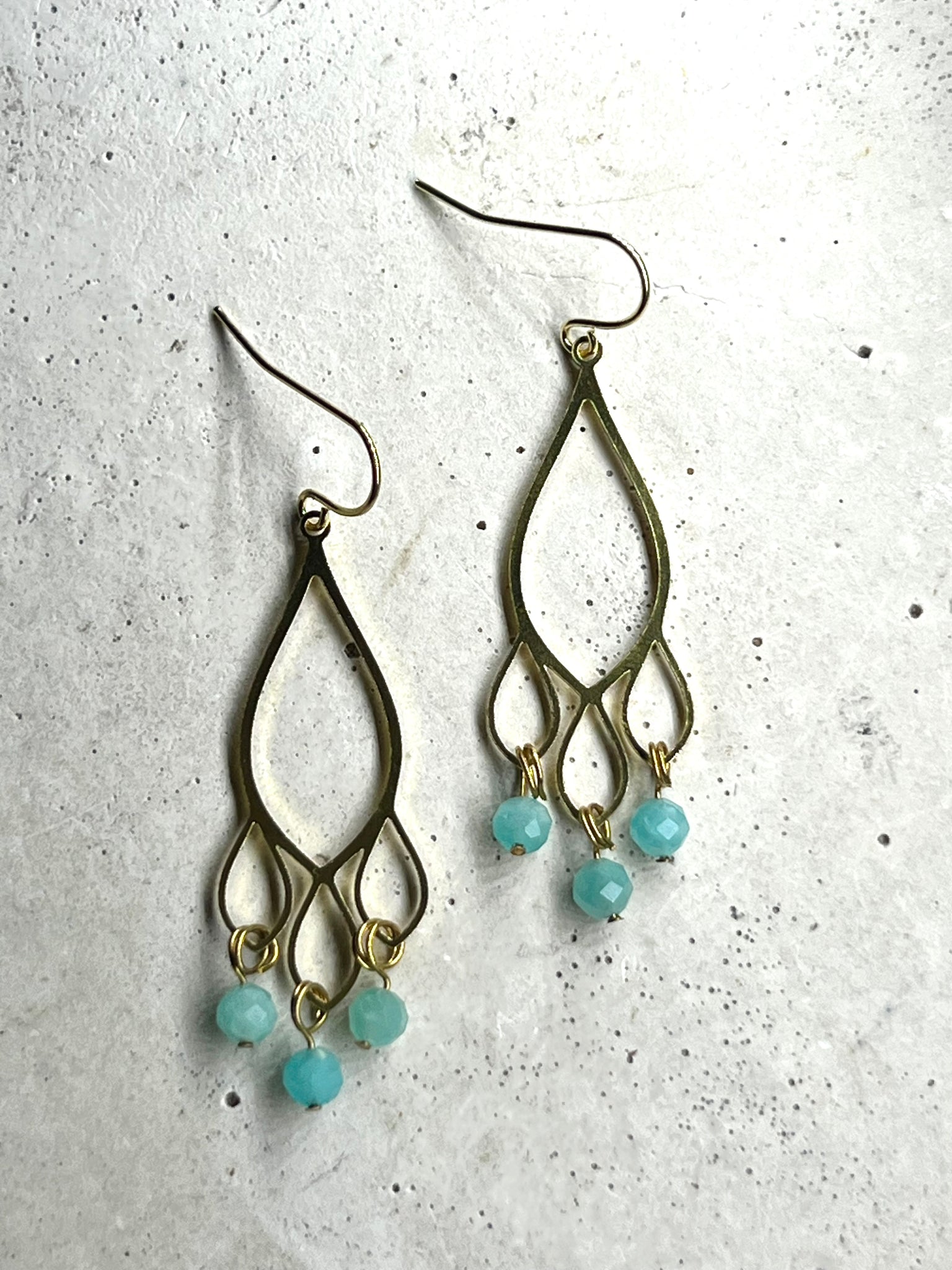 Freya Amazonite Earrings