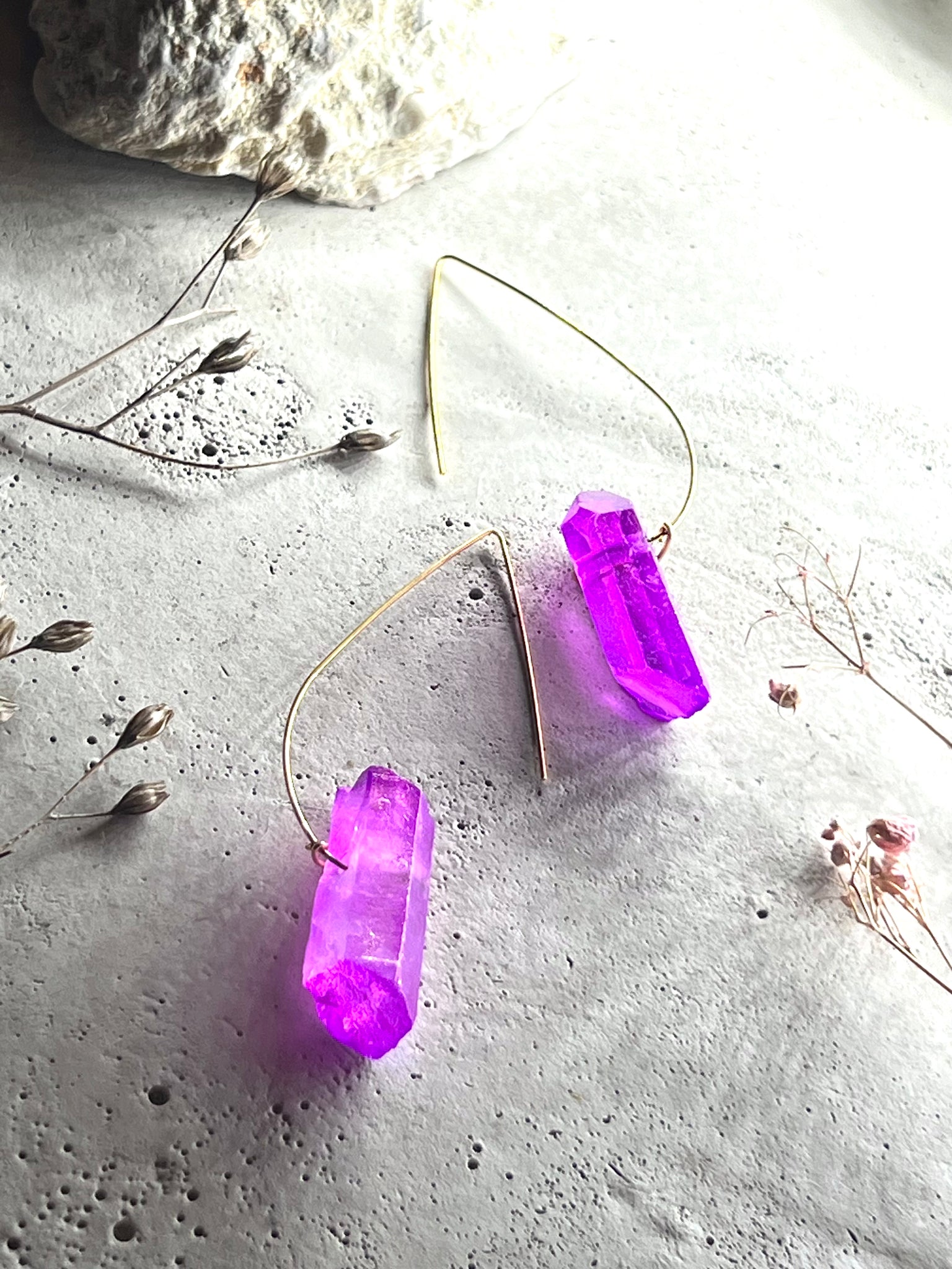 Rush violet-pink Crystals