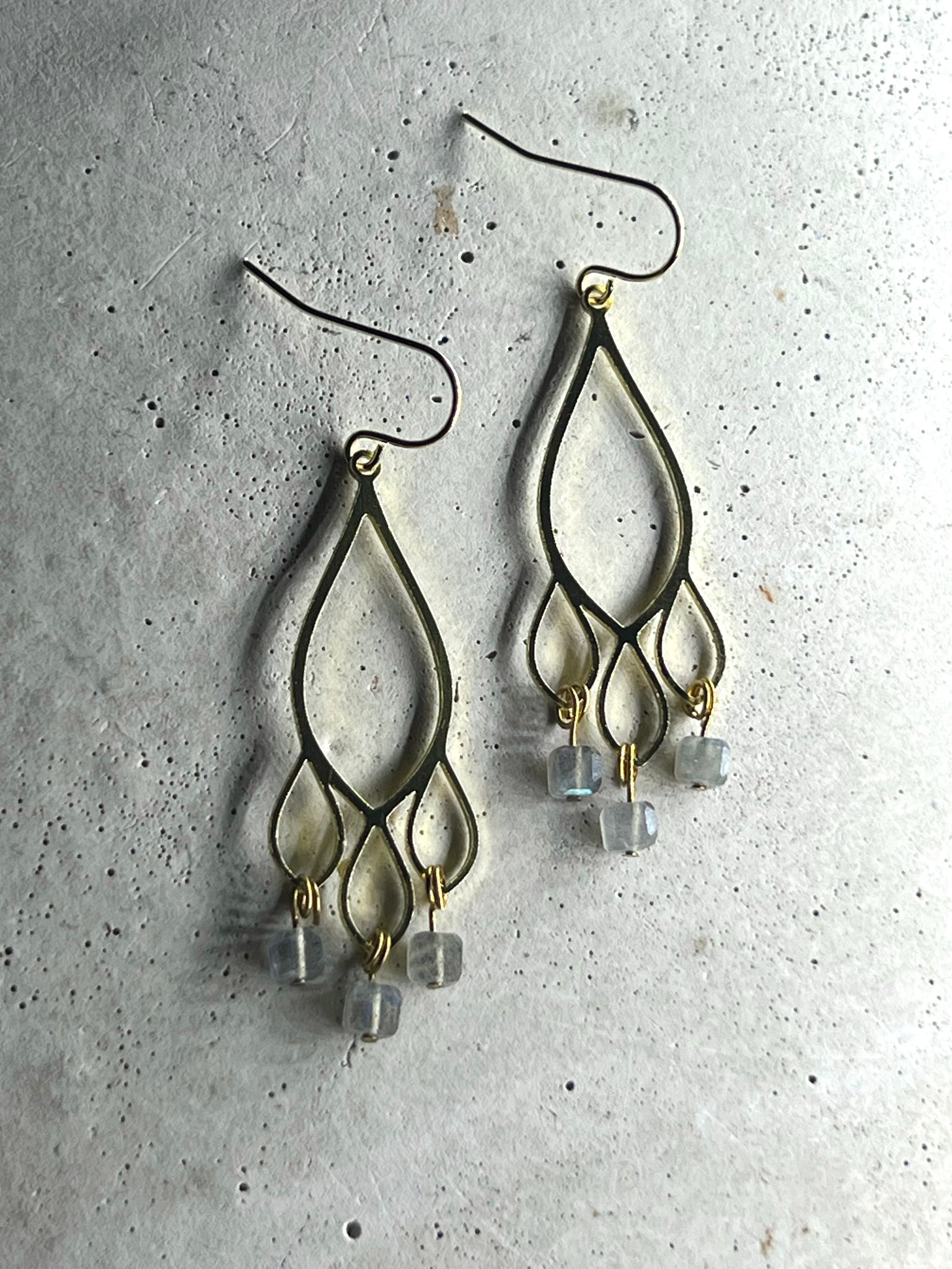Freya Labradorit Earrings