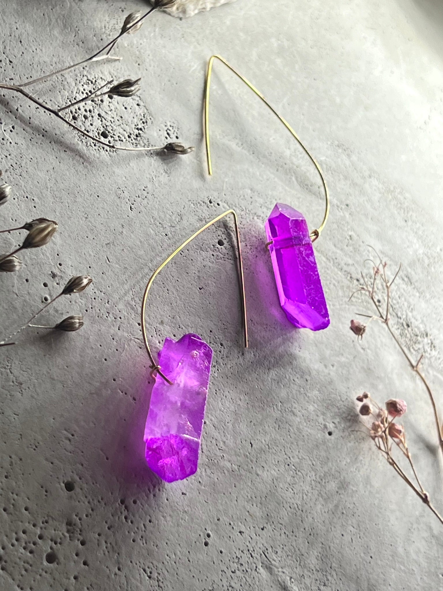 Rush violet-pink Crystals