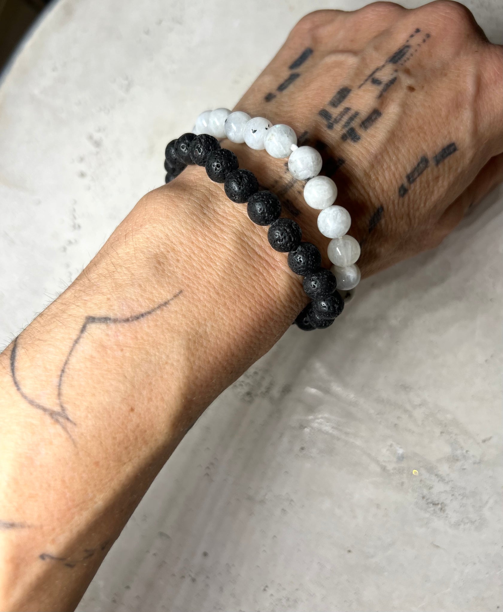 Mondstein Edelstein Armband