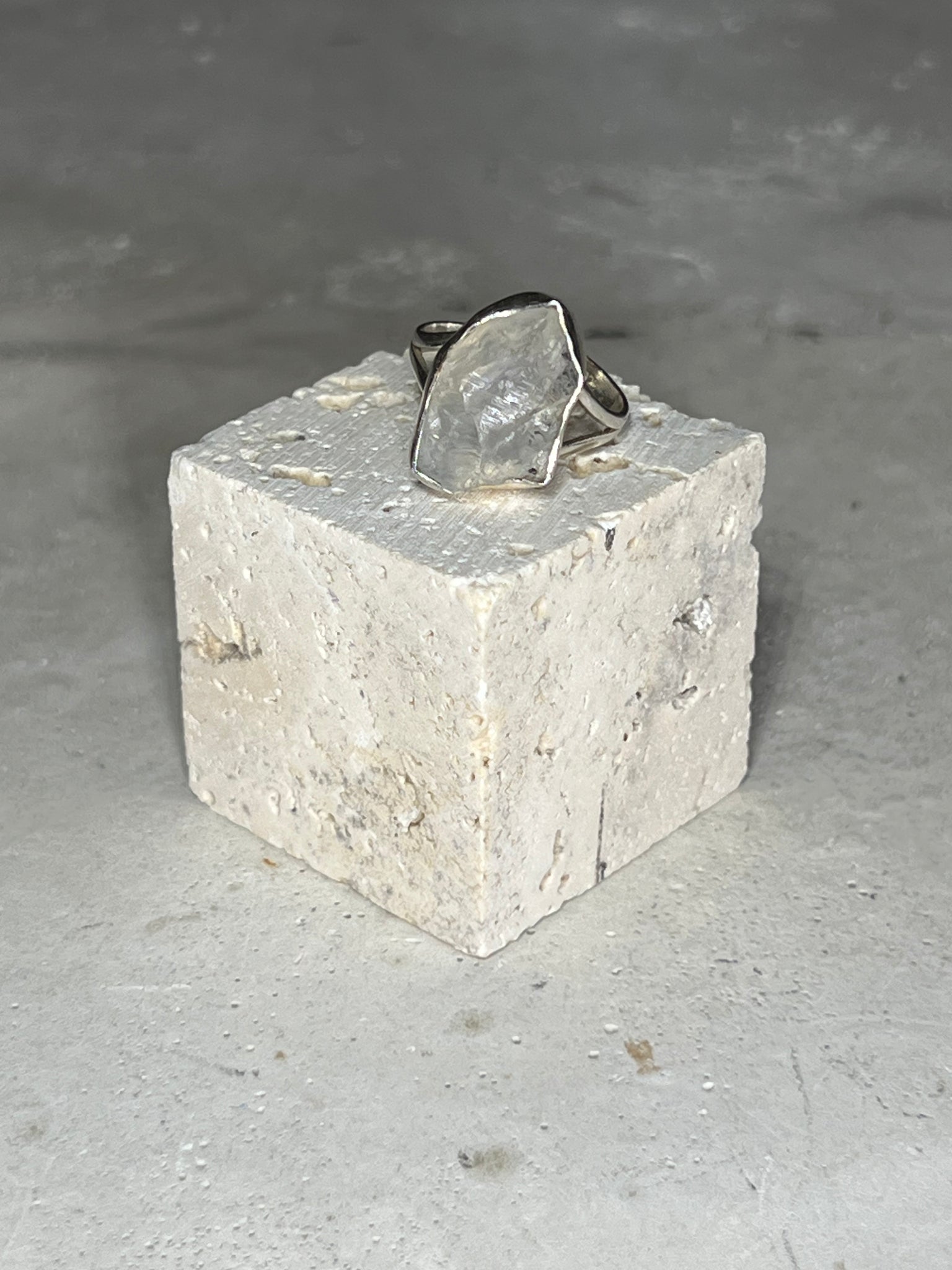 Mondstein Silberring