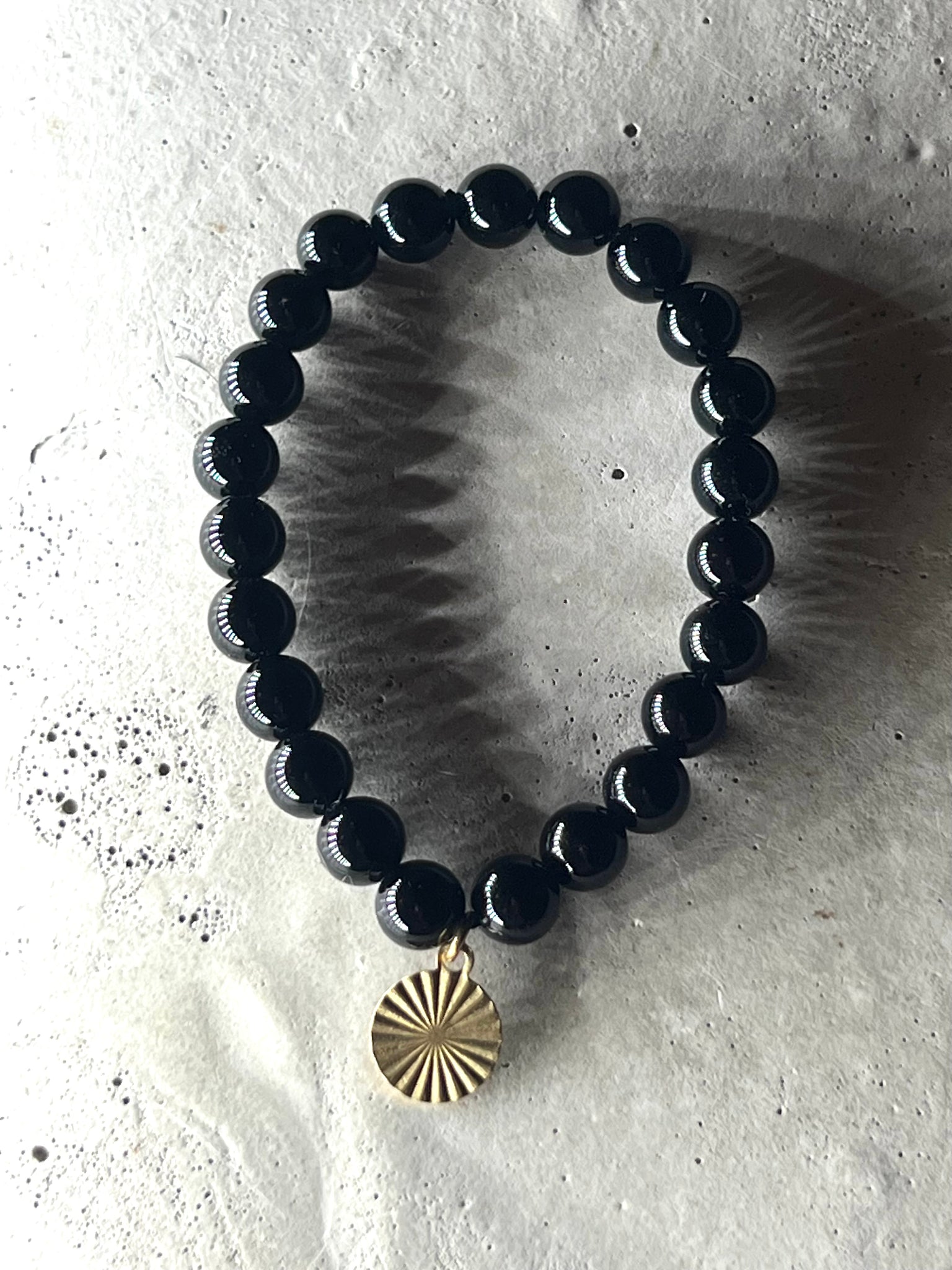 Black Onyx Edelstein Armband