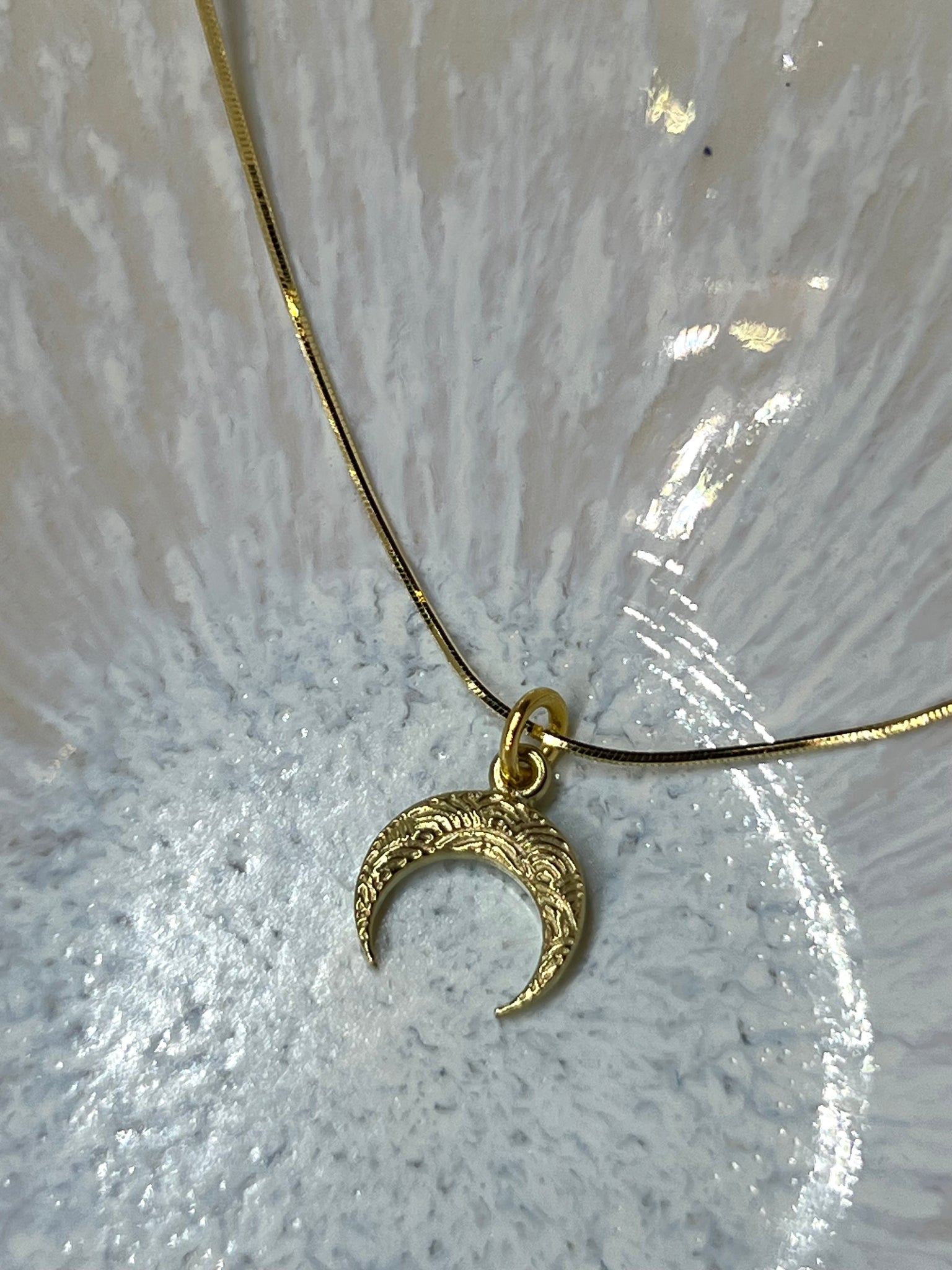 Moon 925 Silber 18k