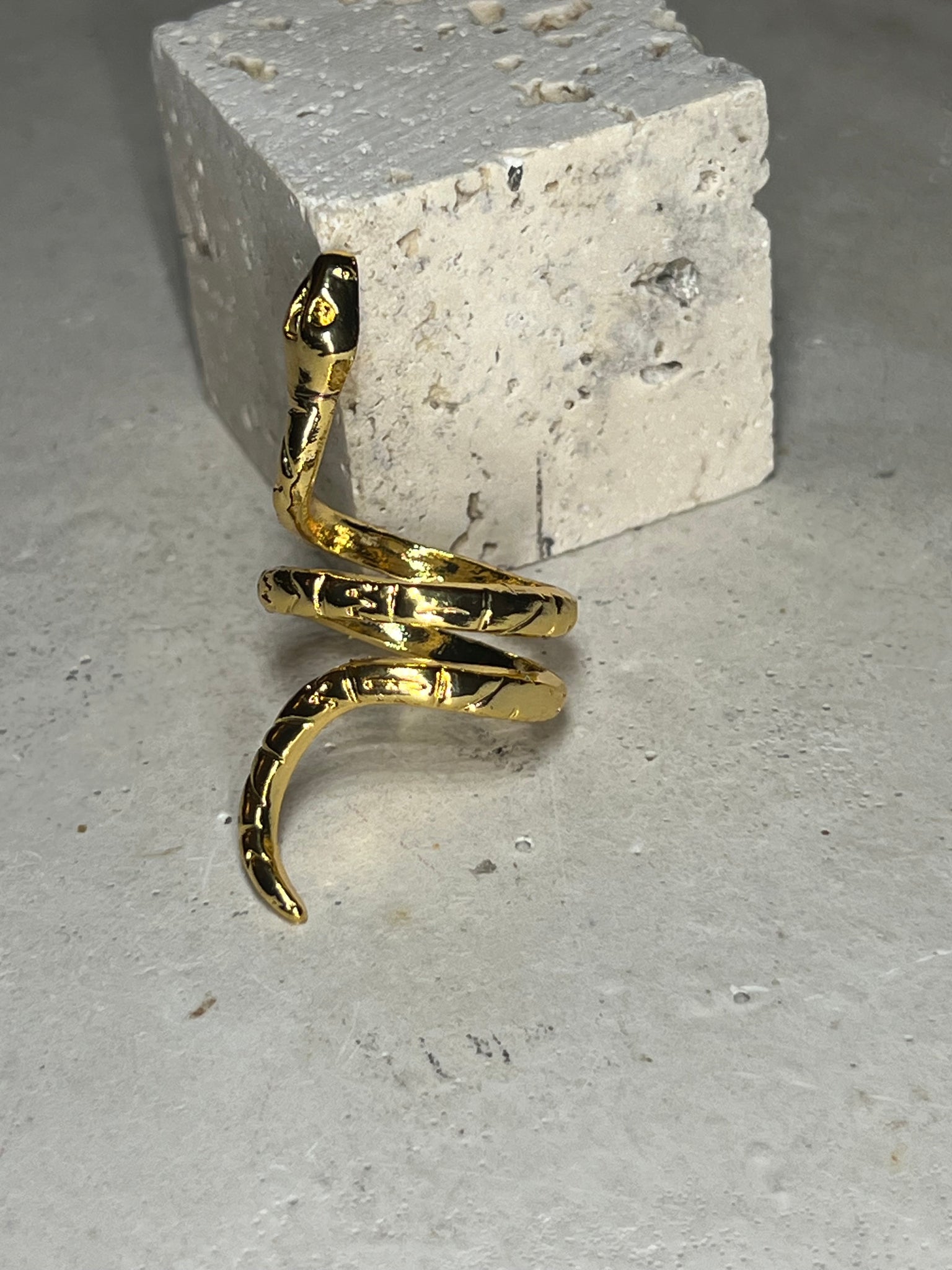 Snake Ring 18k large