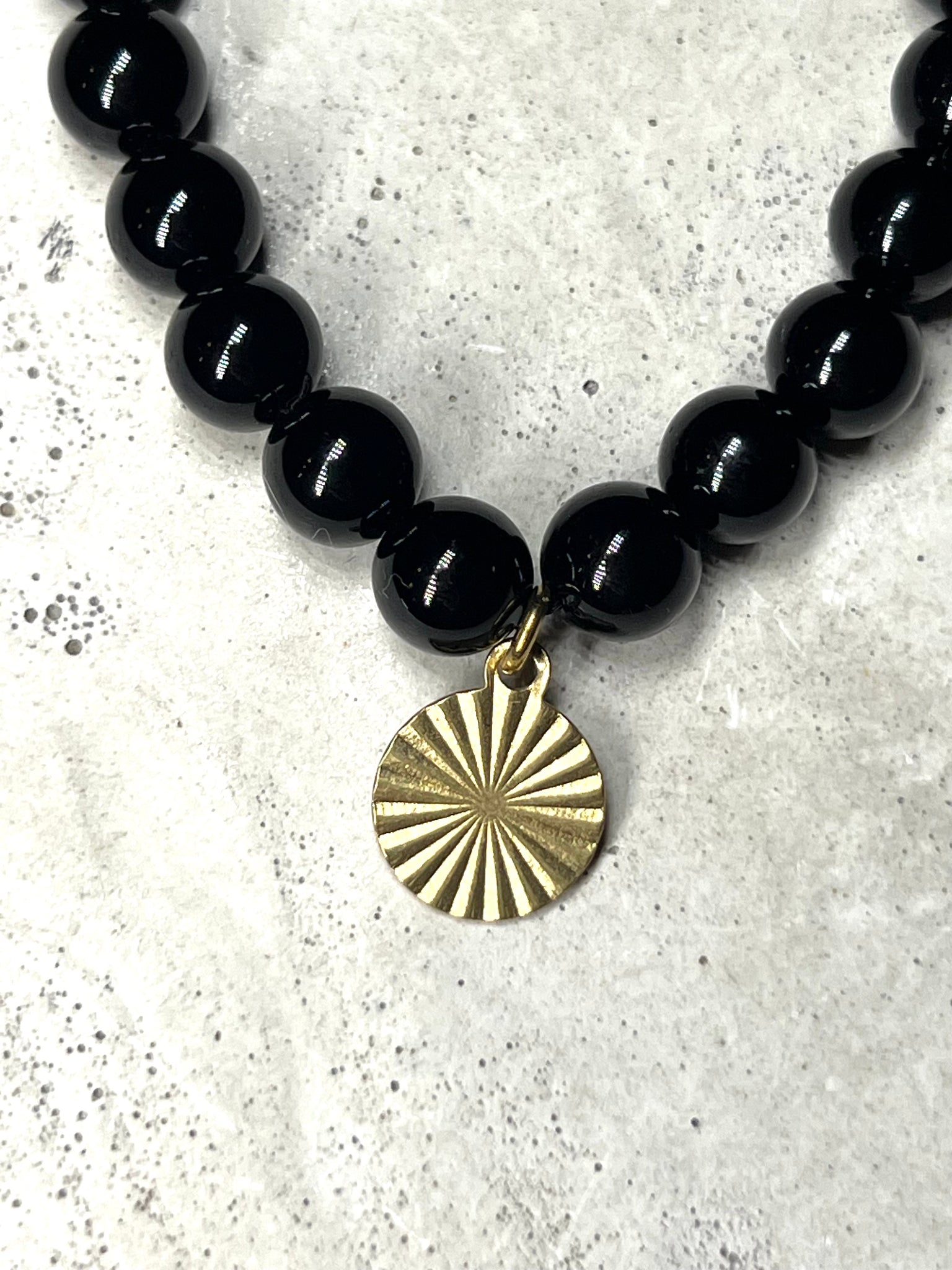 Black Onyx Edelstein Armband
