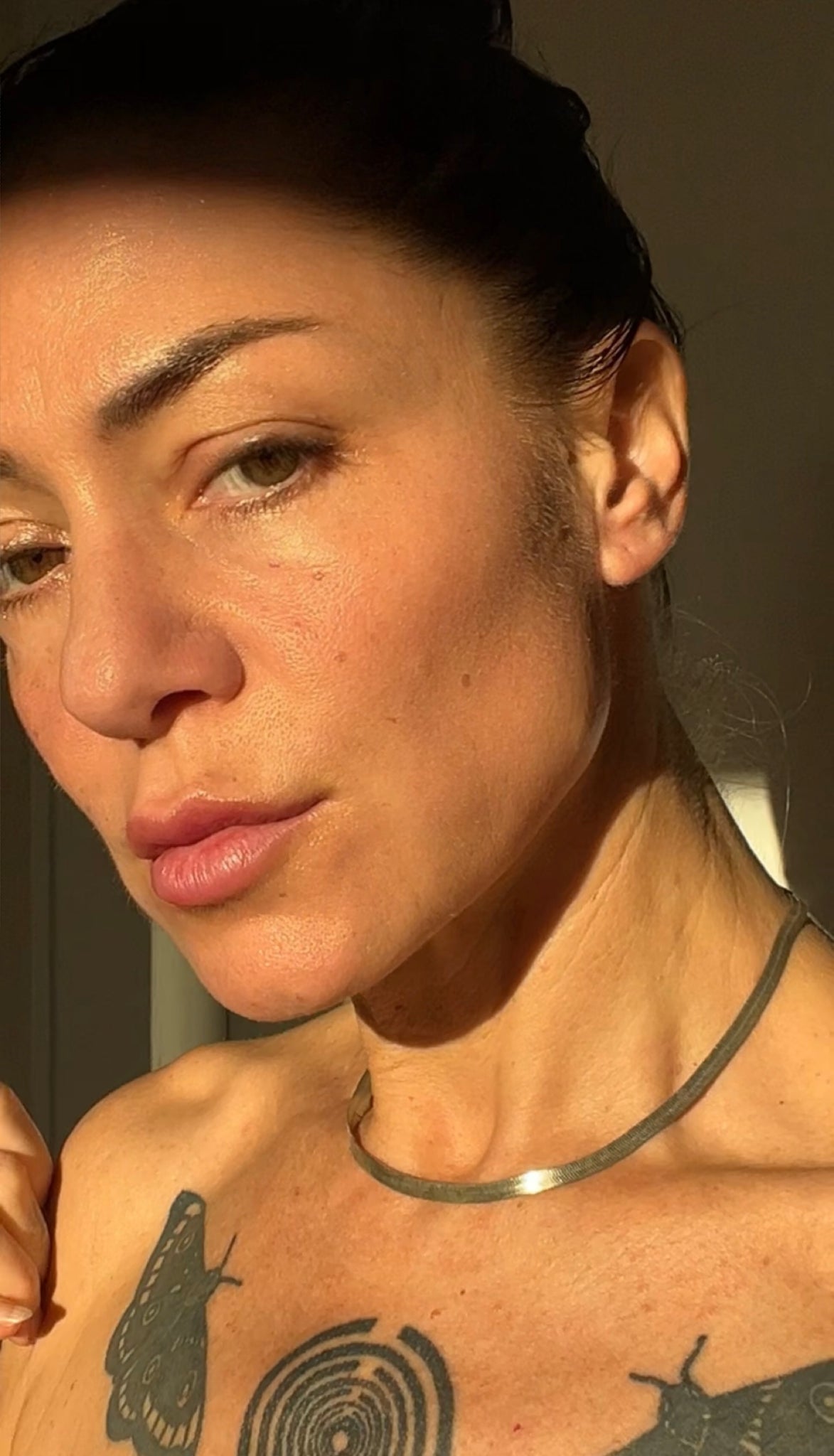 Universe 925 Silver Snake Choker