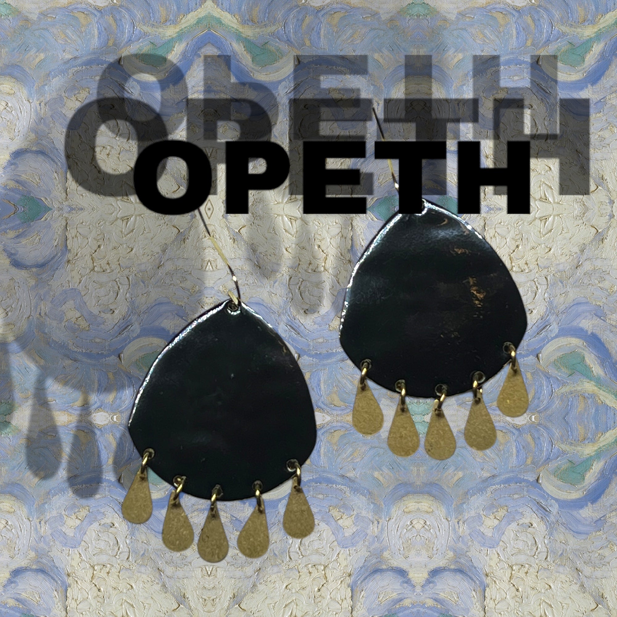 Opeth black Emaille