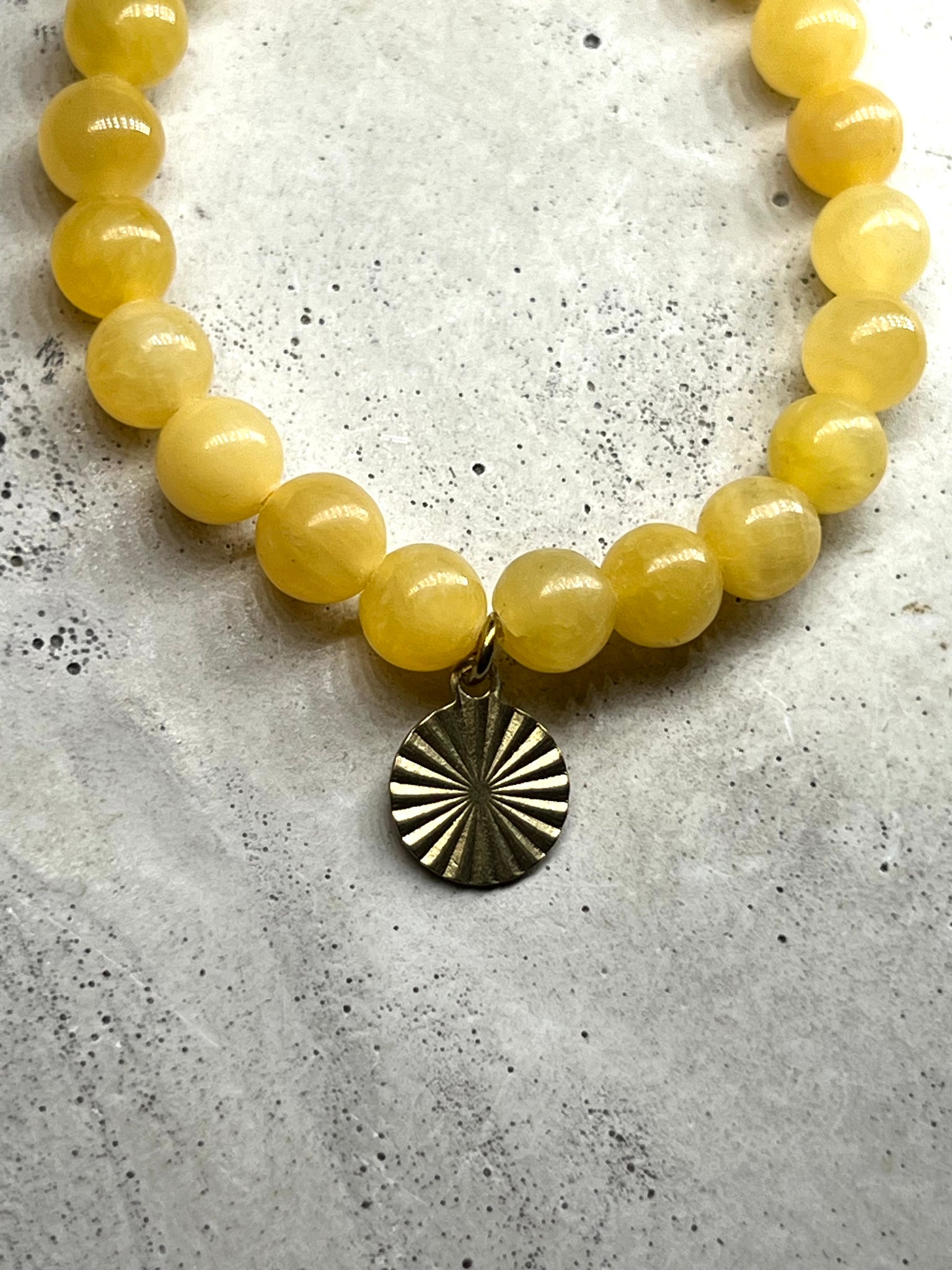 Calcit Edelstein Armband