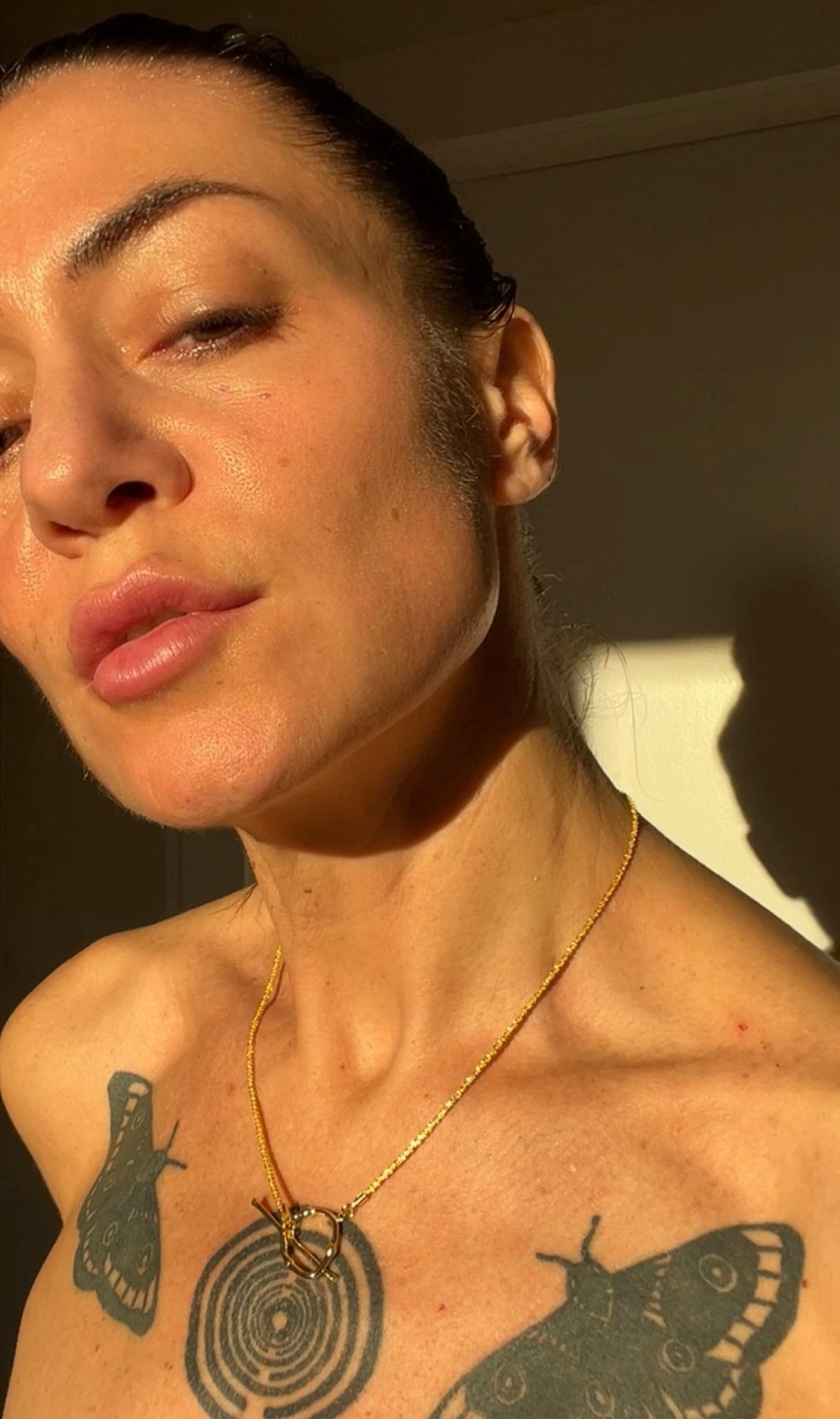 Akiya 925 Silber Halskette 18k Gold Vermeil