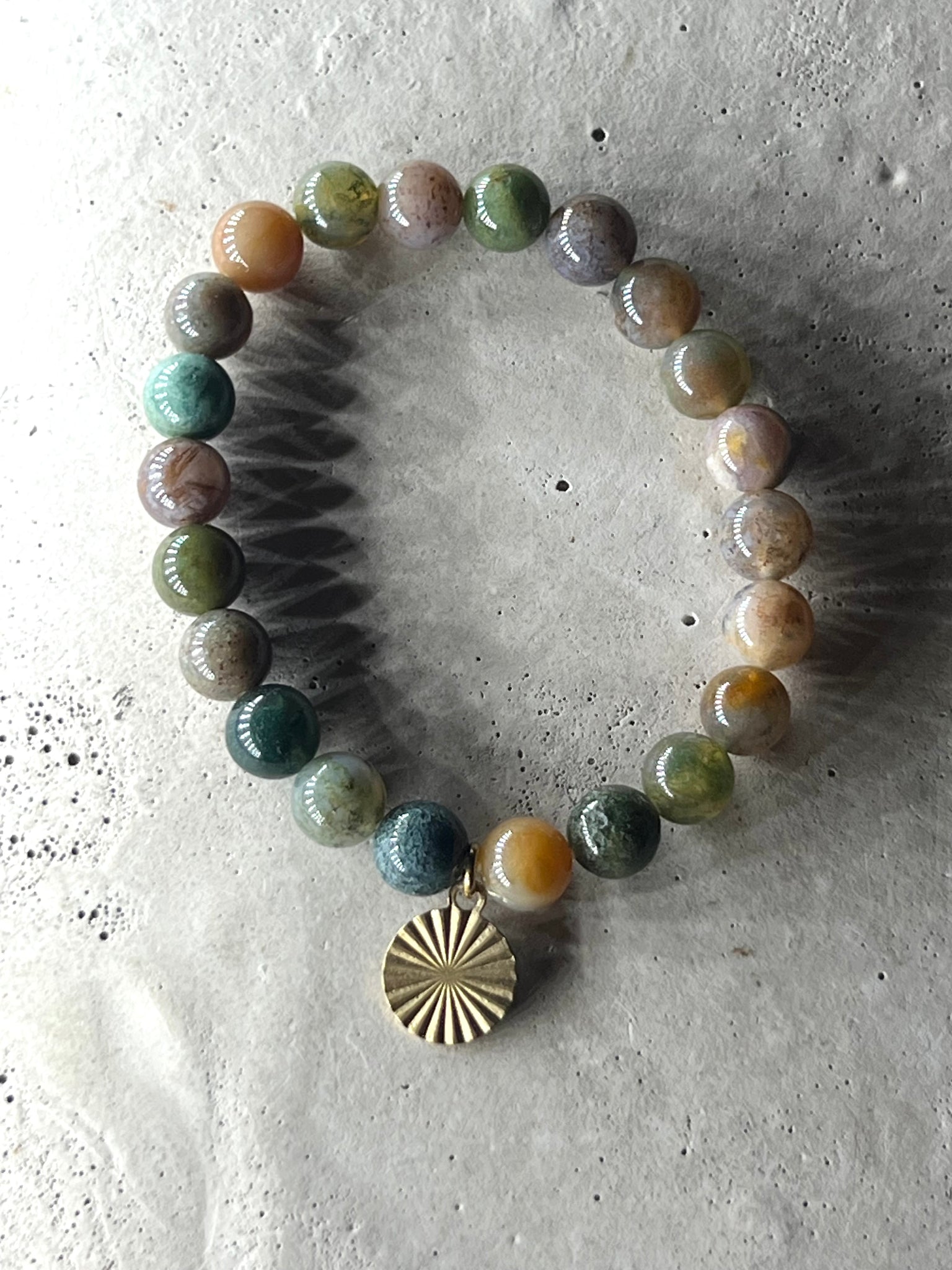 Achat Edelstein Armband