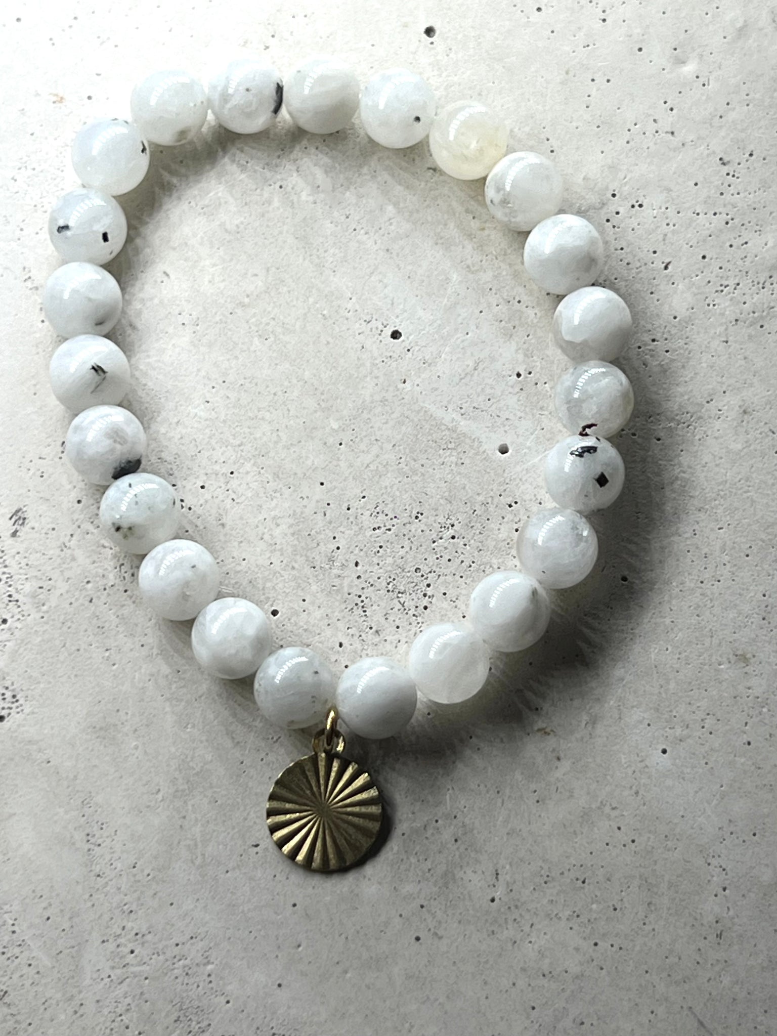 Mondstein Edelstein Armband