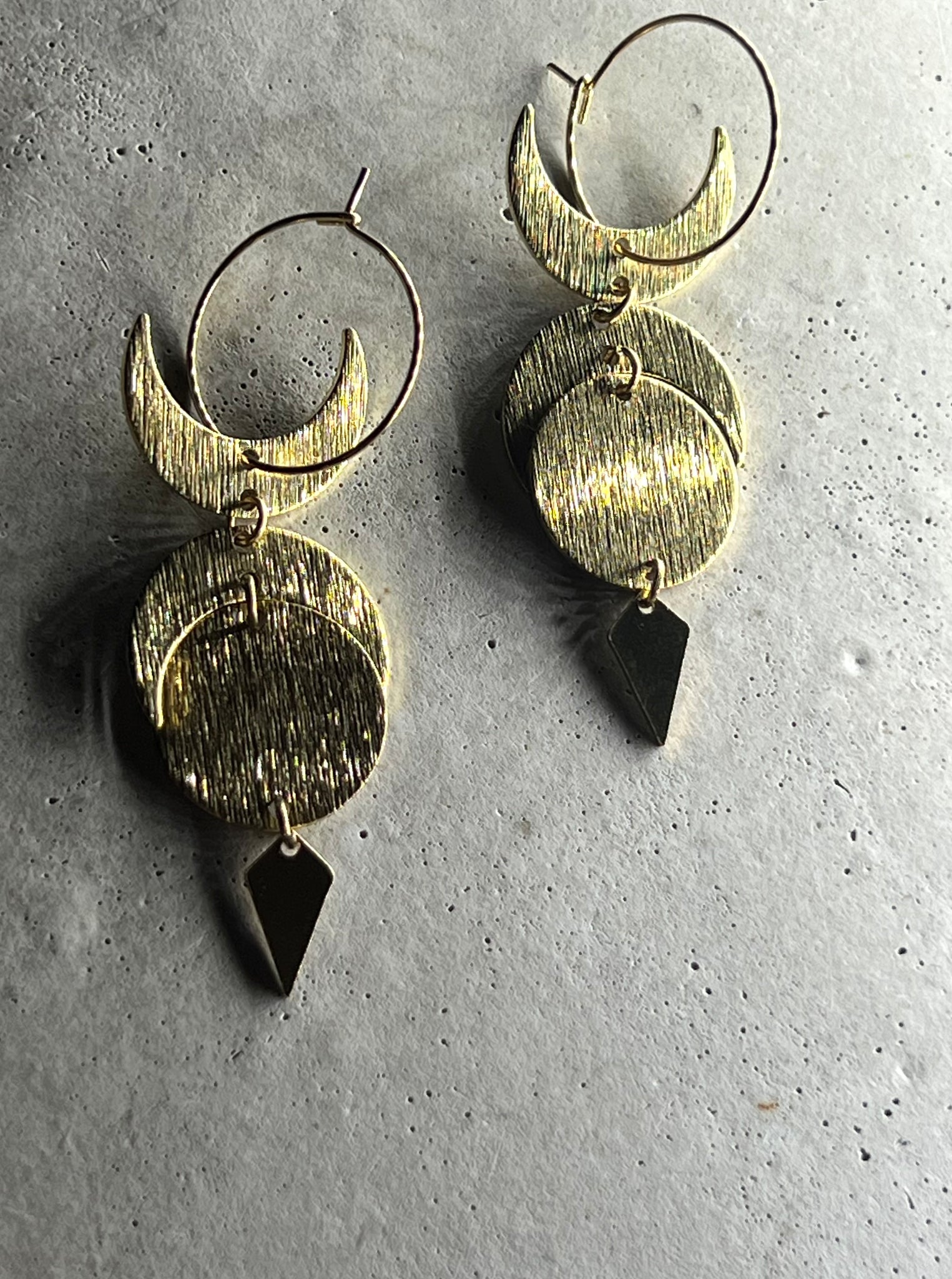 Moonphase Ohrringe