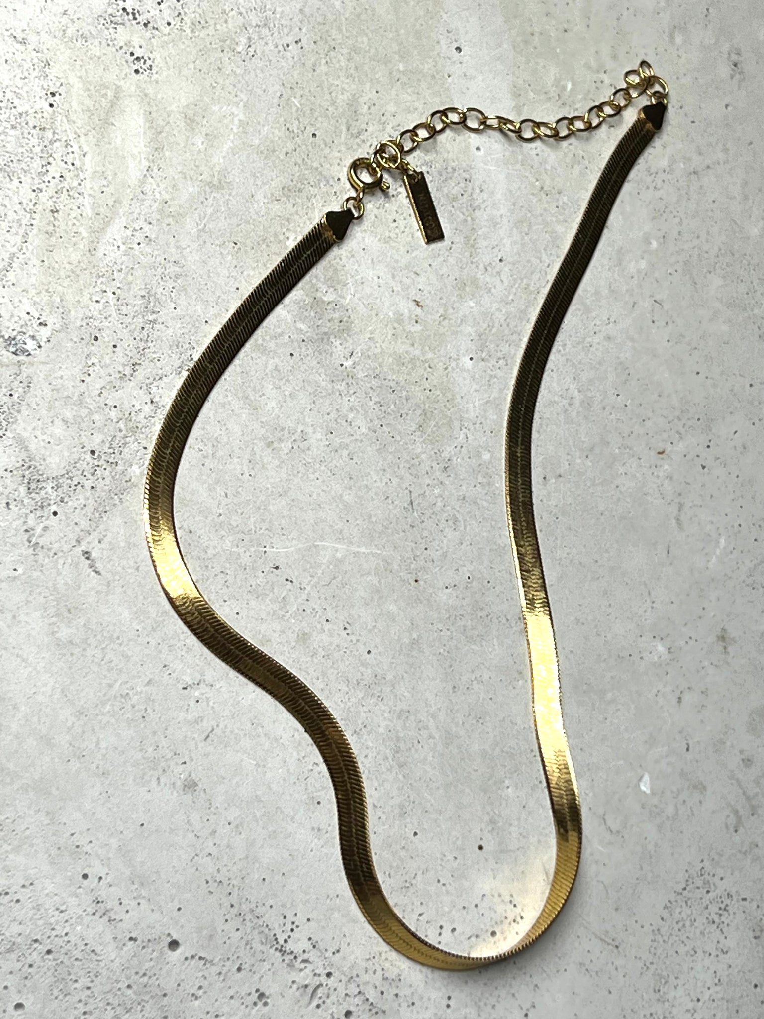 Universe 925 Silver Snake Choker 18k