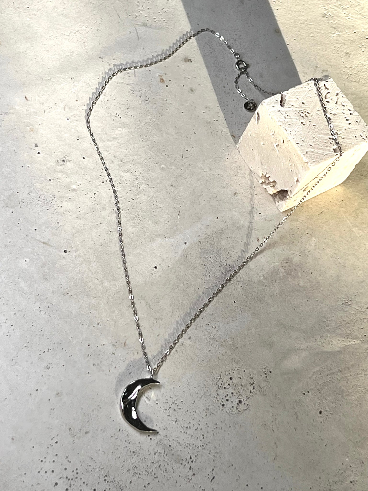 Mond Halskette 925 Silver
