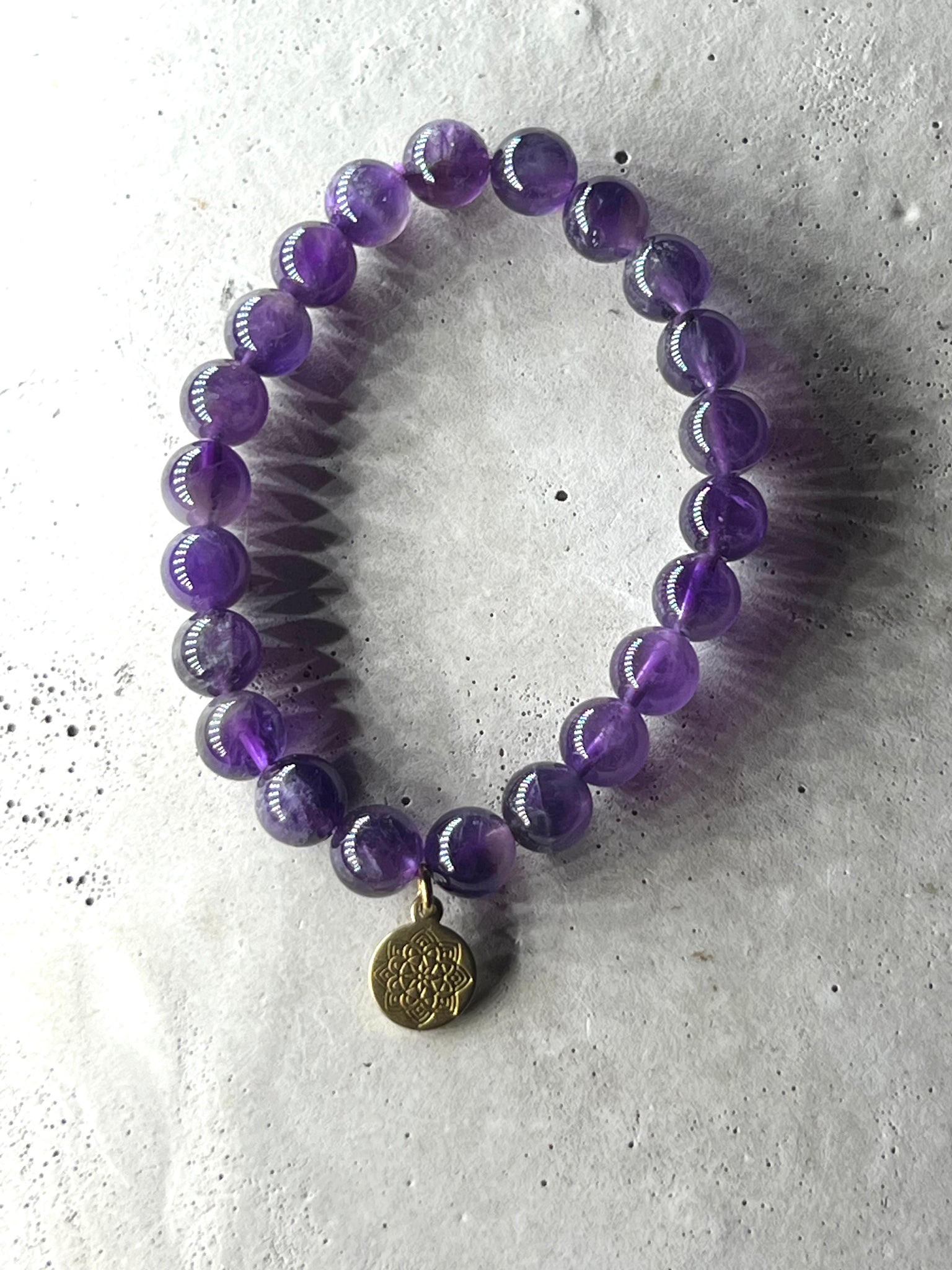 Amethyst Edelstein Armband