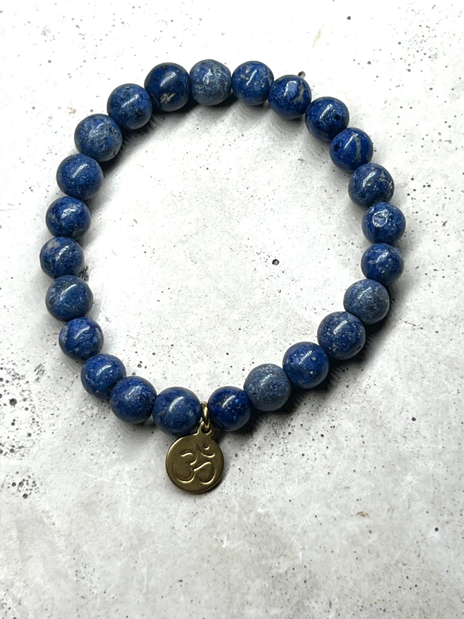 Dumortierit Edelstein Armband