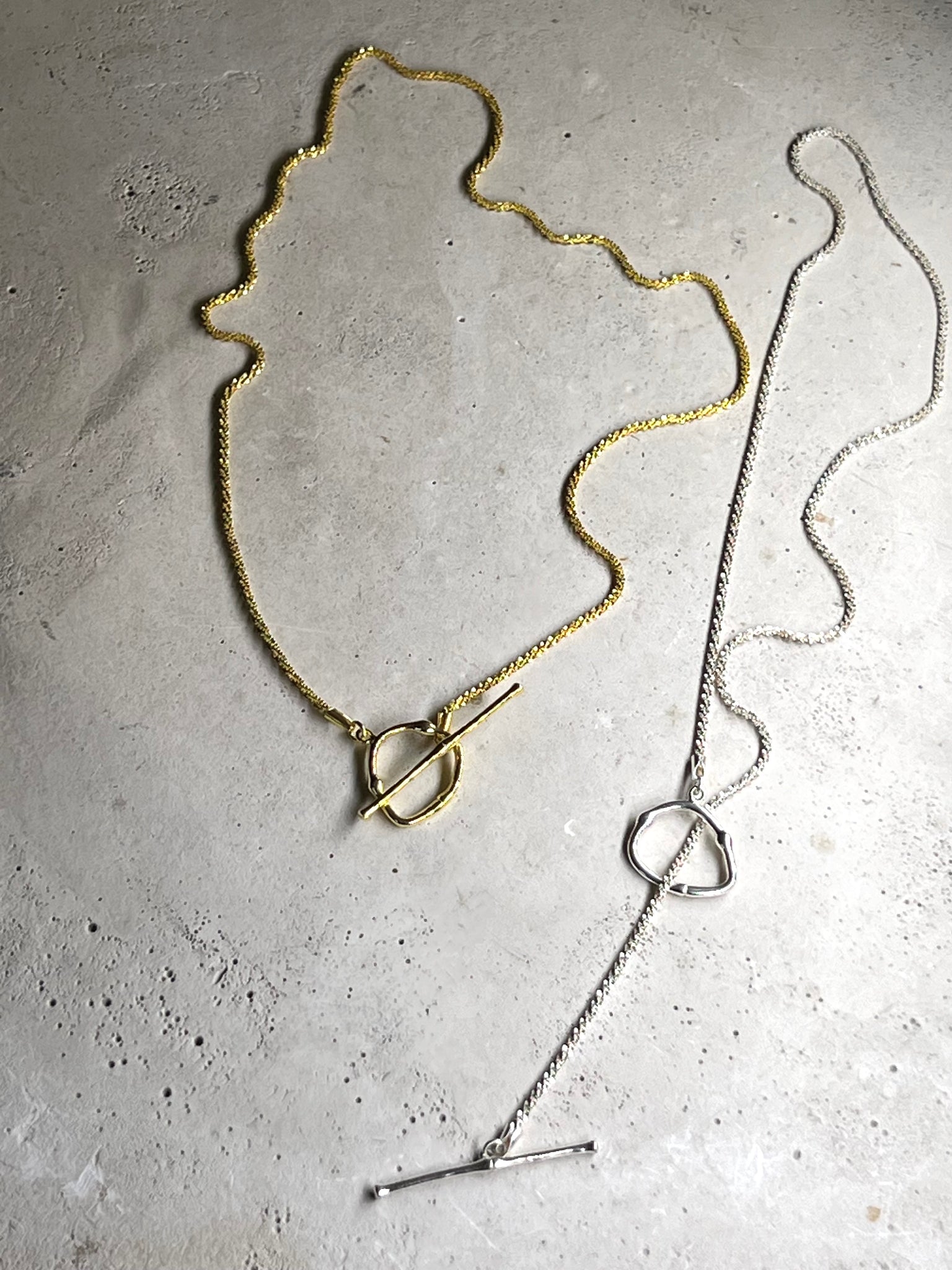 Akiya 925 Silber Halskette 18k Gold Vermeil