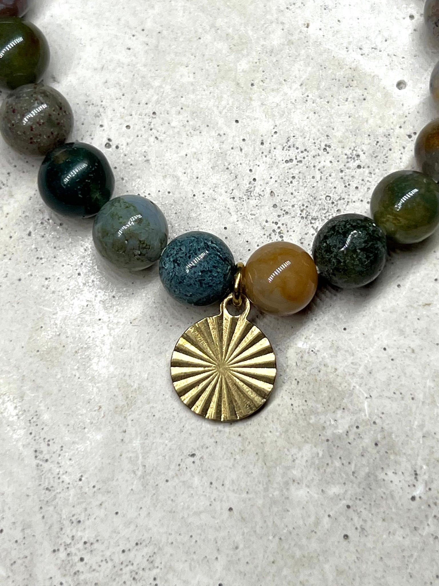 Achat Edelstein Armband