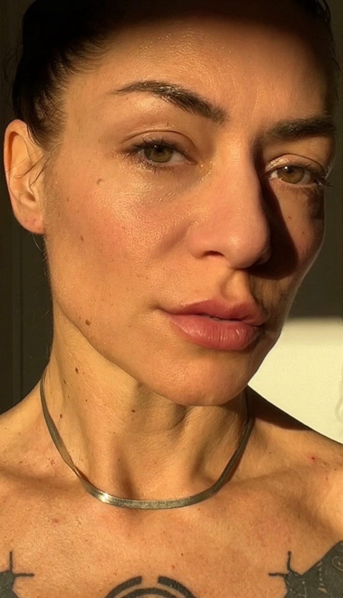 Universe 925 Silver Snake Choker