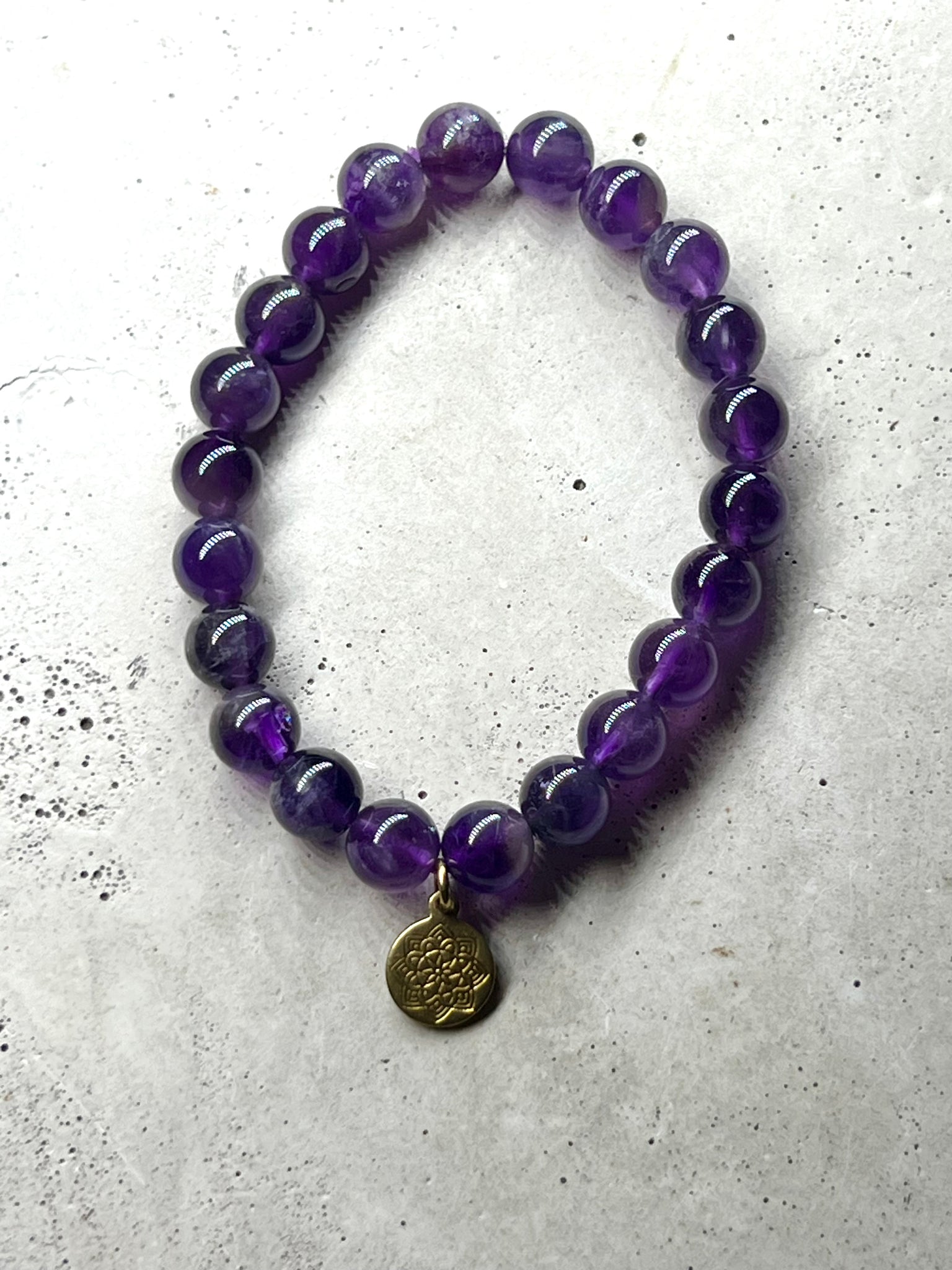 Amethyst Edelstein Armband