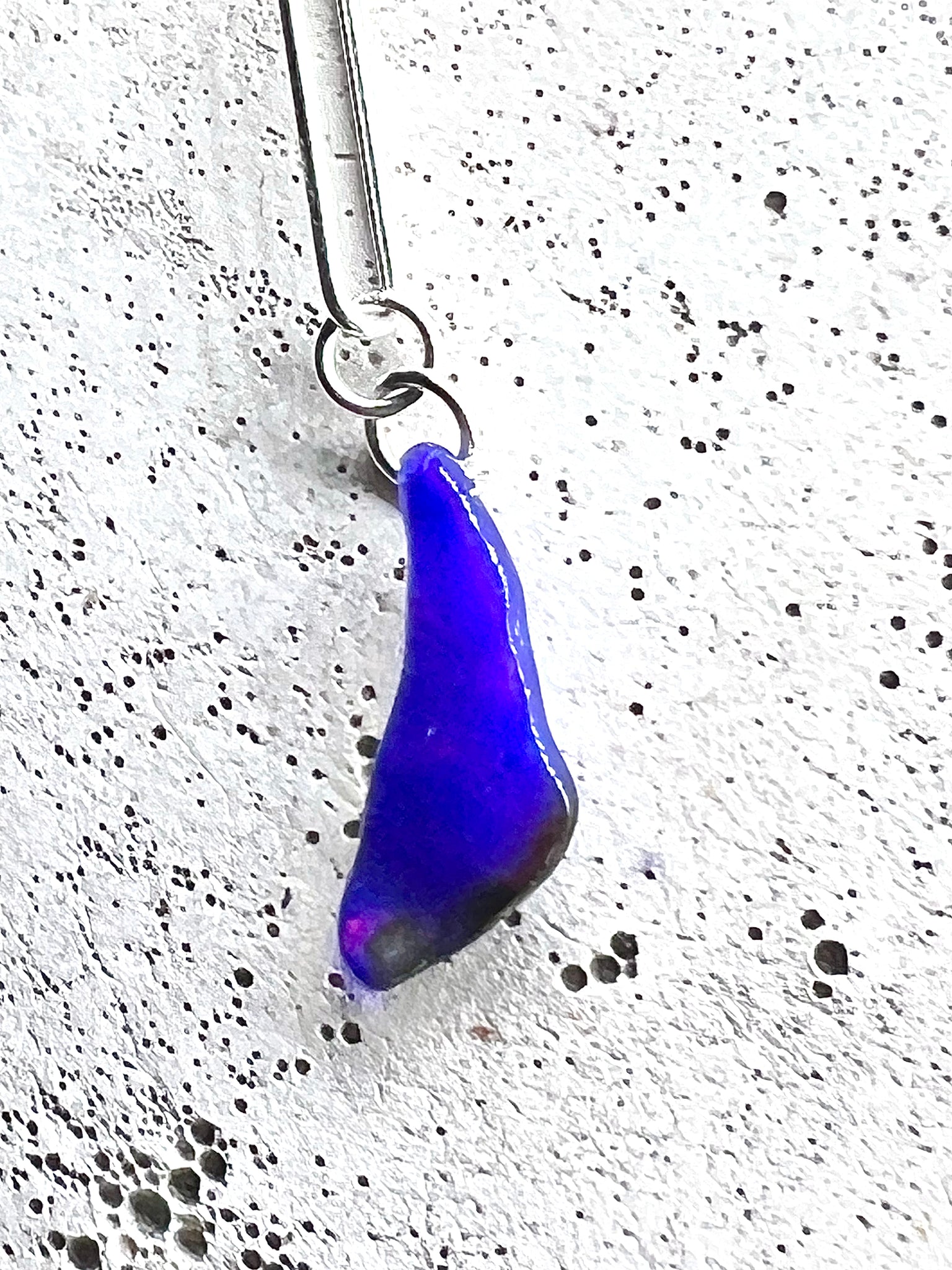 Helix purple Opal Choker